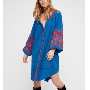 Free People In the Clear Embroidered Dress/Tunic